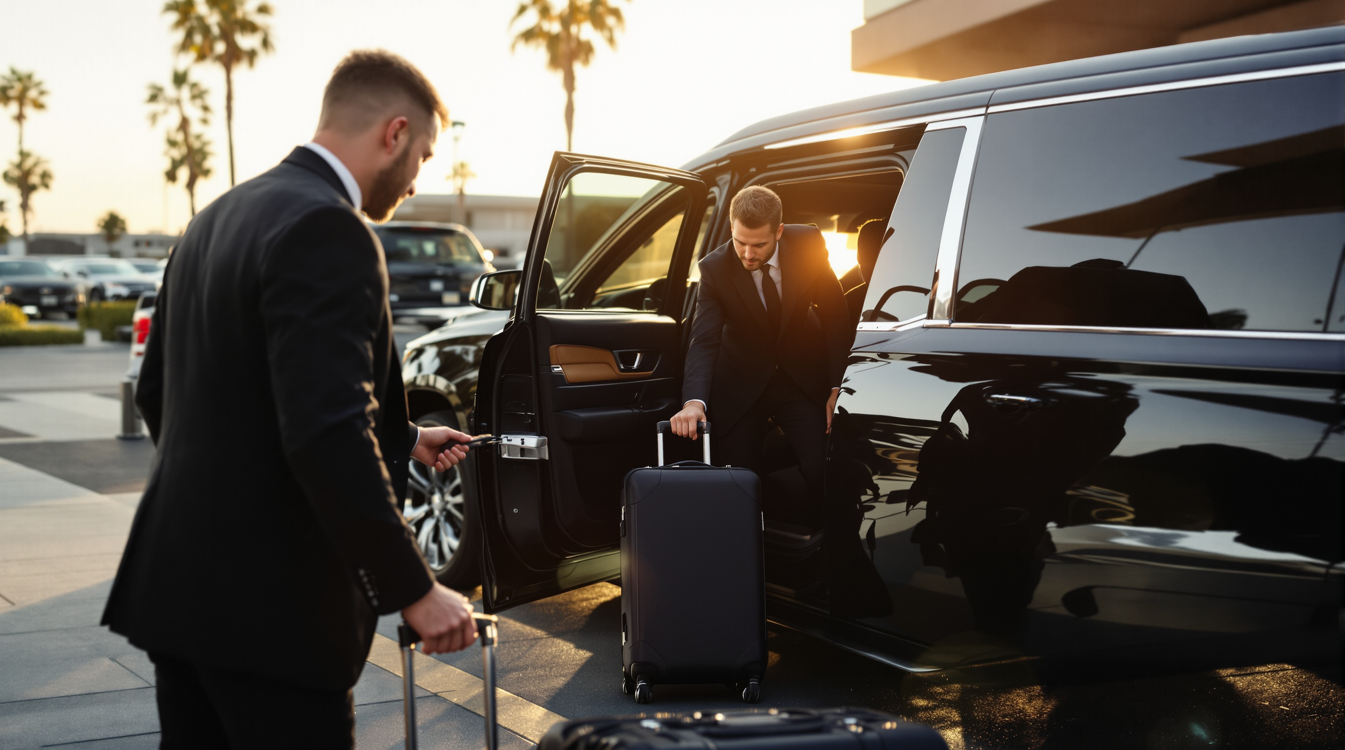 san airport transfer illustration